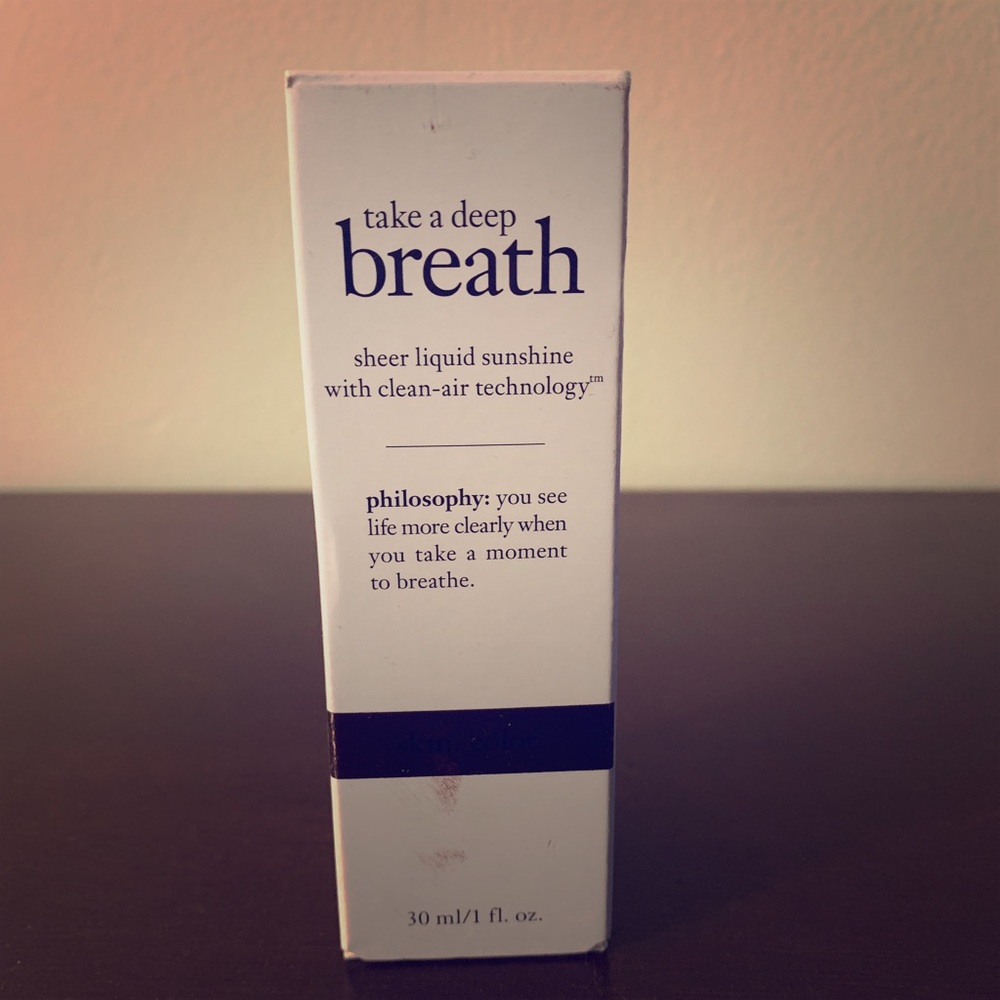 Philosophy Take a Deep Breath Liquid Sunshine